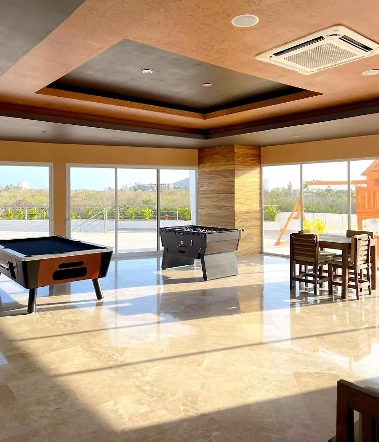 Lujoso Y Exclusivo Condominio Marina Platino Plus I Mazatlán Apartamento
